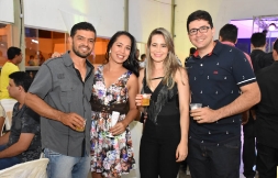 Queli Gonsalves (Banco do Brasil de São Gabriel) e Alexsandro Lima  #fimdeano #bancáriosirecêeregião #festa
