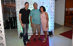 #tapetevermelho Luciano Bonfim, Carlos Roberto (Bradesco de Xique-Xique) e Célia Regina Machado (Banco do Brasil de Xique-Xique)