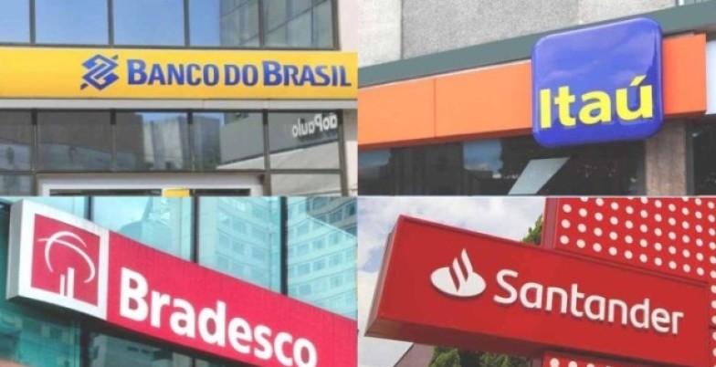 Quatro maiores bancos lucraram R$ 107,8 bi em 2025 bancos