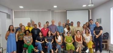 Presidente do SEEB Irecê participa de encontro com a Feebbase e Contraf para debaterem sobre o emprego no Ramo Financeiro debate emprego base dieese contraf 15320